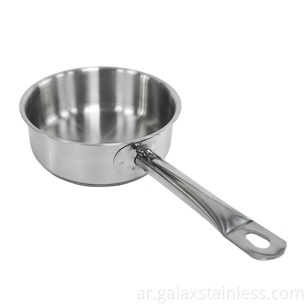 stainless saucepan